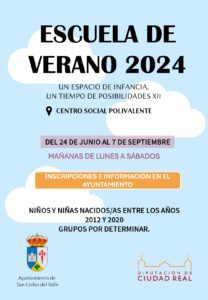 San Carlos Del Valle 4 ESCUELA DE VERANO 2024