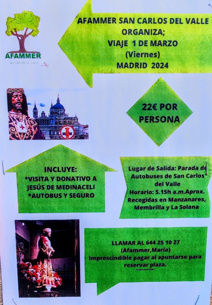 Aventura a Madrid con AFAMMER